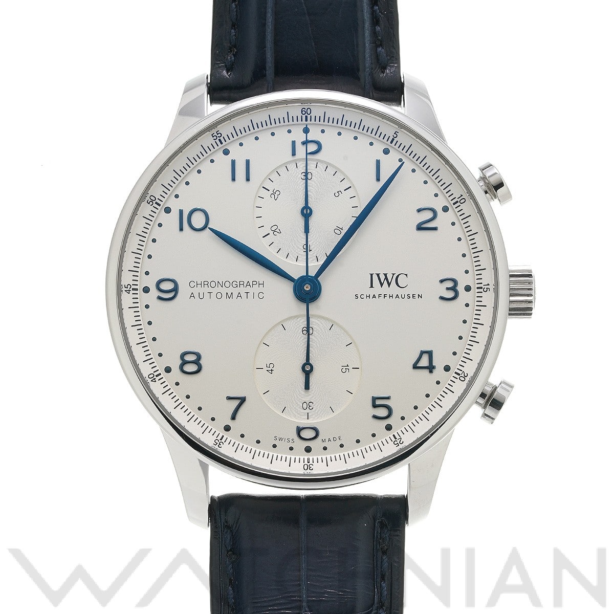ポルトギーゼ クロノグラフ IW371605 シルバー インターナショナルウォッチカンパニー IWC メンズ 【中古】