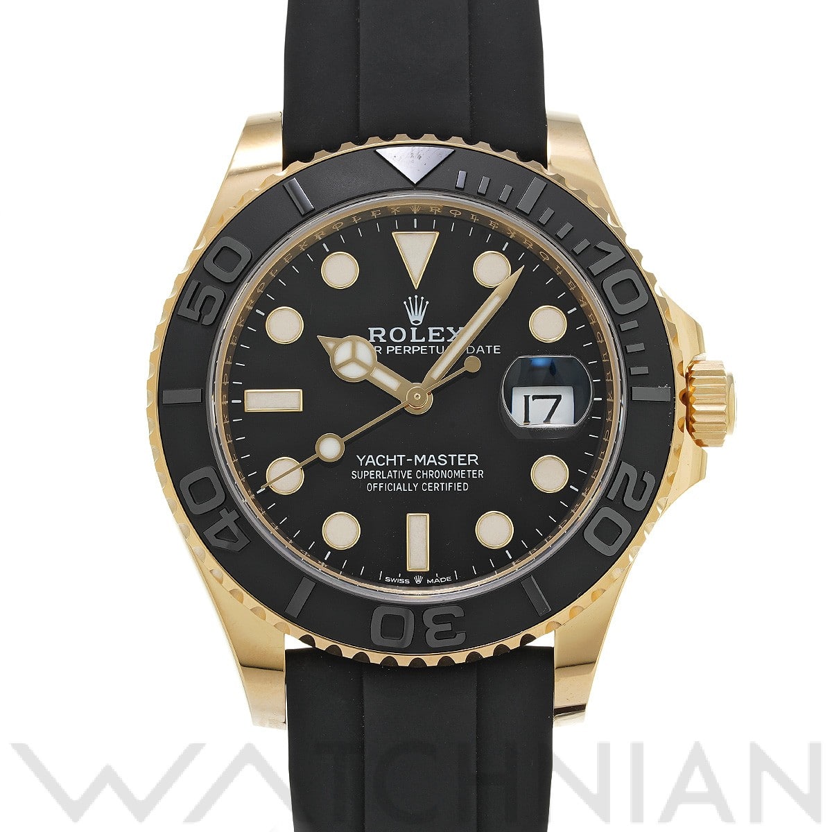 ヨットマスター 42 226658 ランダムシリアル ブラック ロレックス ROLEX メンズ 【中古】