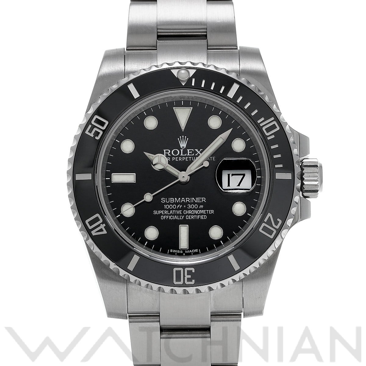 ロレックス サブマリーナ デイト 116610LN ブラック メンズ 時計 【中古】【wristwatch】