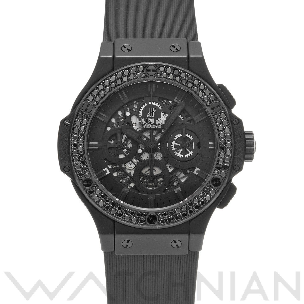 ウブロ / HUBLOT ビッグバン アエロバン オールブラッククロノ 311.CI.1110.RX.1100 ブラック/スケルトン メンズ 時計  【中古】【wristwatch】: ブランド時計｜WATCHNIAN(ウォッチニアン)公式通販/旧一風騎士