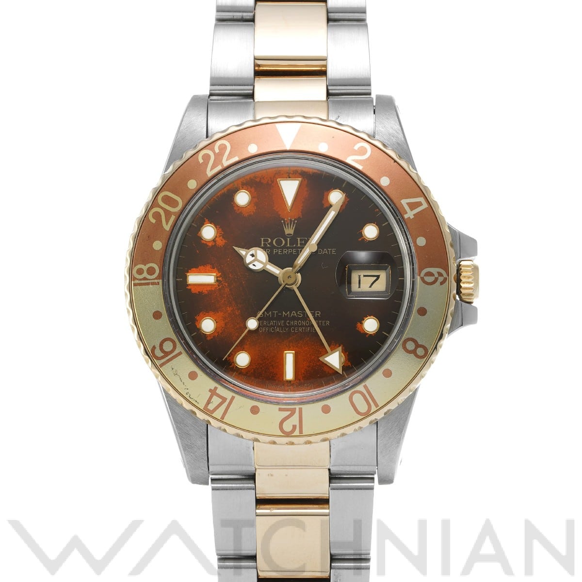 ロレックス / ROLEX GMTマスター 16753 ブラウン メンズ 時計 【中古】【wristwatch】