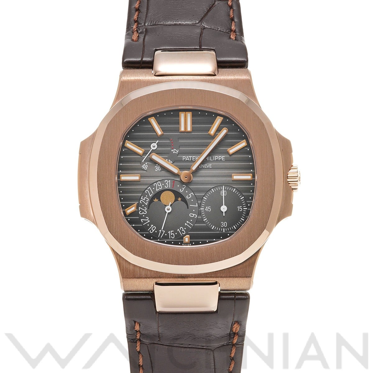 ノーチラス プチコンプリケーション 5712R-001 ブラウン・ブラック・グラデーション パテック フィリップ PATEK PHILIPPE メンズ 【中古】