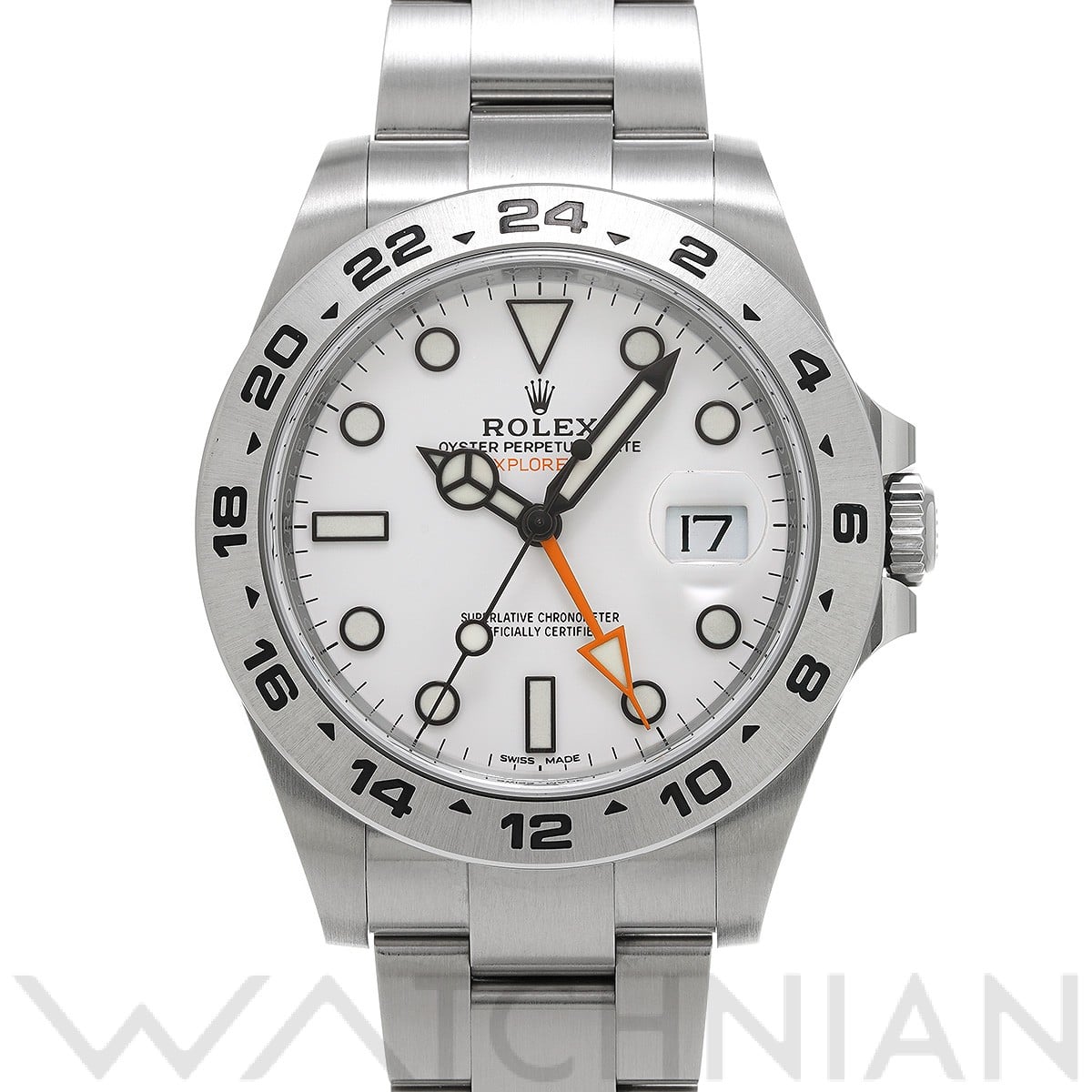 ロレックス エクスプローラーII 216570 ホワイト メンズ 時計 【中古】【wristwatch】