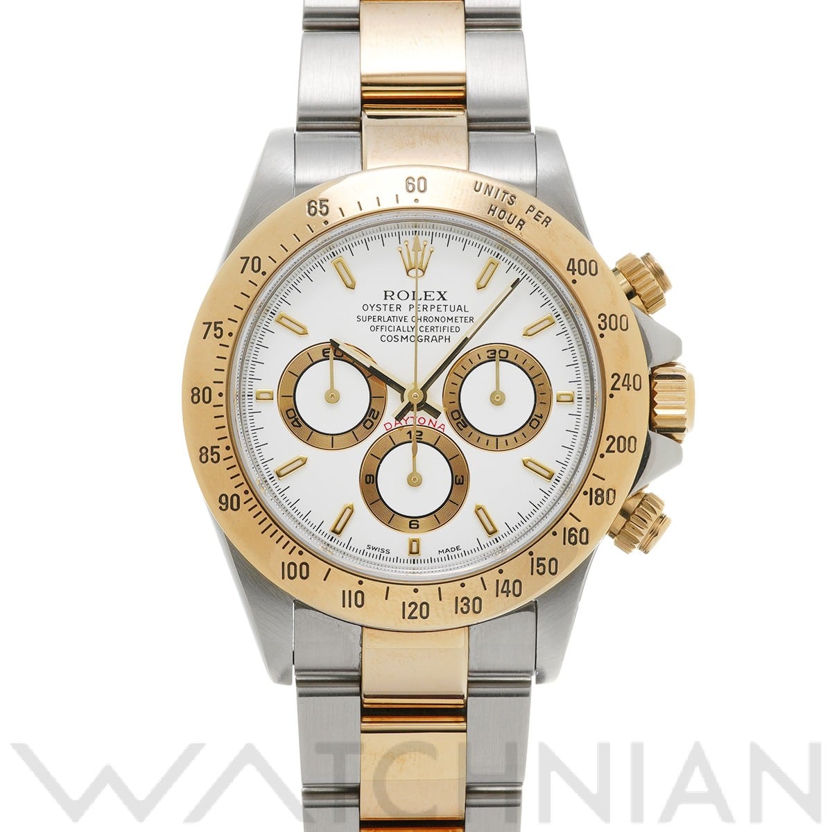 ロレックス コスモグラフ デイトナ 16523 ホワイト メンズ 時計 【中古】【wristwatch】