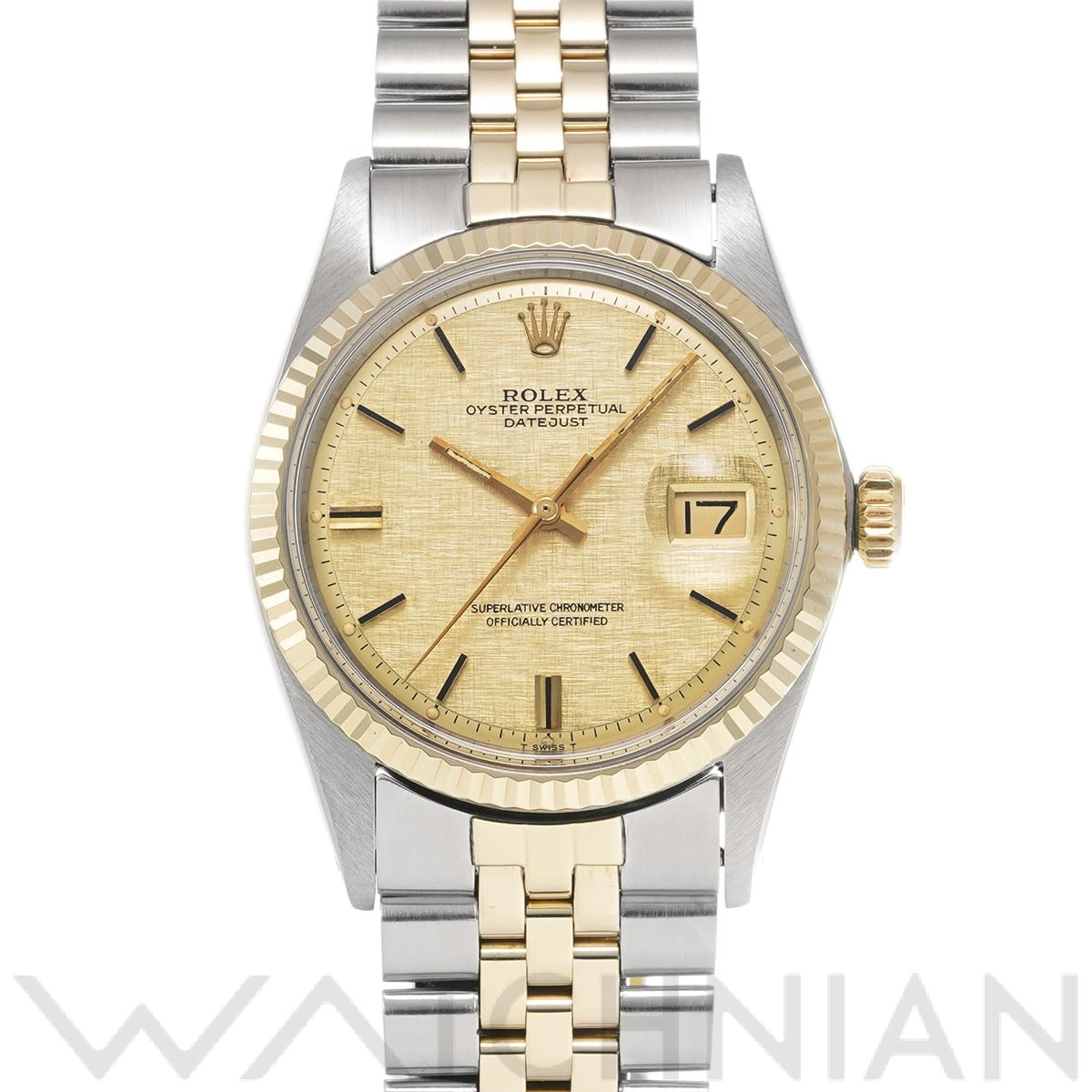 ロレックス / ROLEX デイトジャスト 1601 シャンパンモザイク メンズ 時計 【中古】【wristwatch】