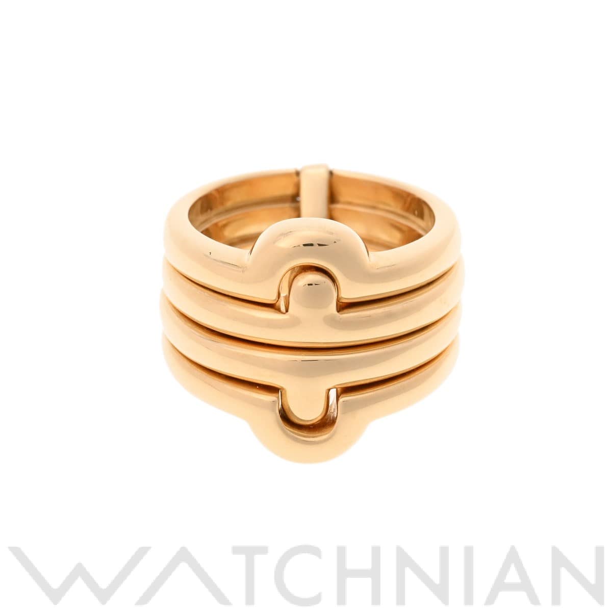 ブルガリ パレンテシ リング ゴールド K18イエローゴールド YG レディース ジュエリー 【中古】【jewelry】