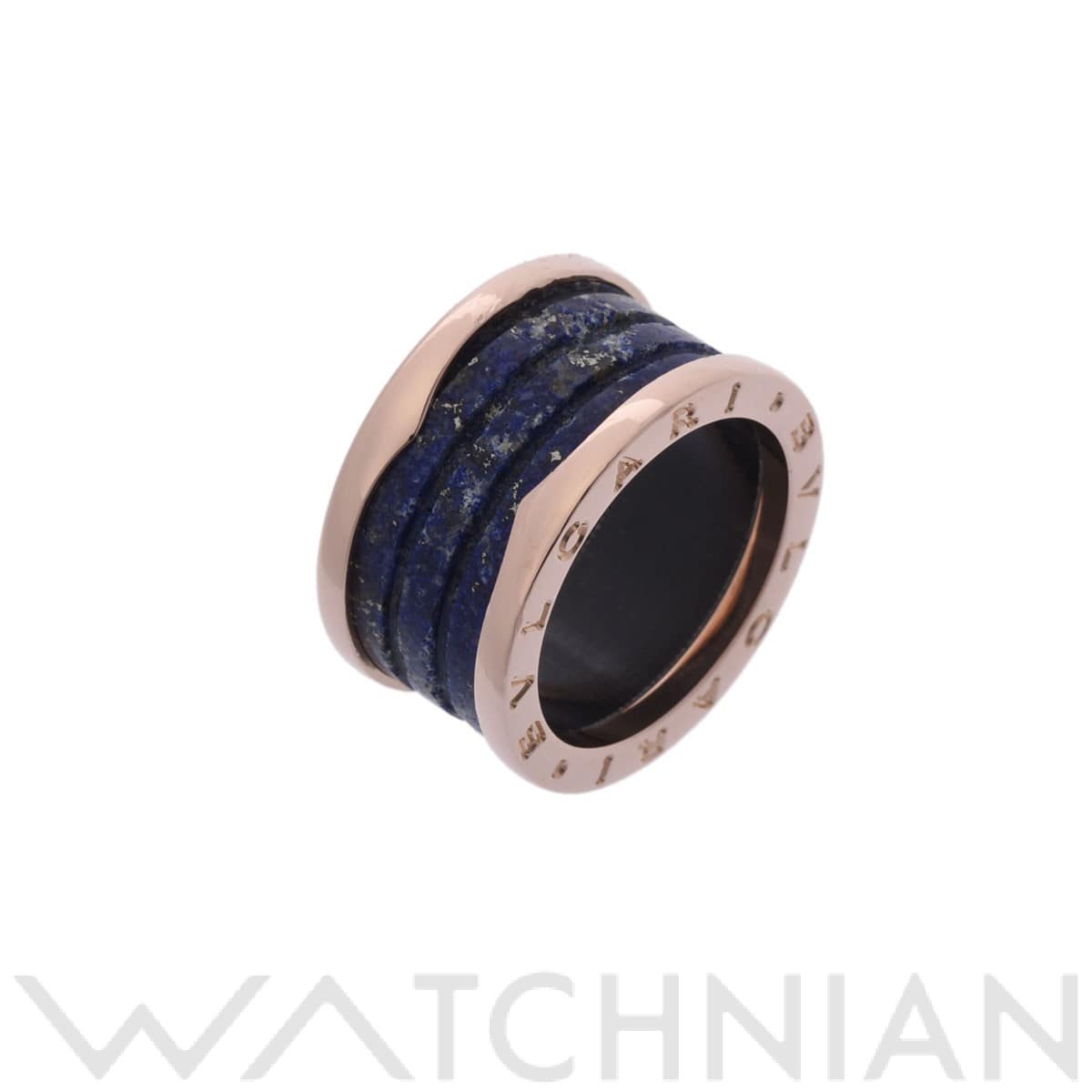 ブルガリ B-ZERO1 リング ラピスラズリ #54 ゴールド K18ピンクゴールド PG レディース ジュエリー 【中古】【jewelry】