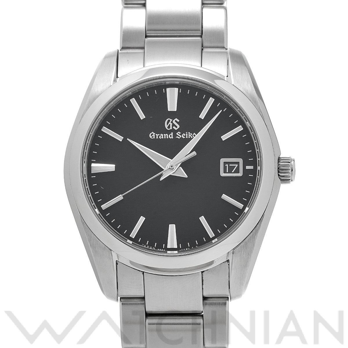 グランドセイコー / Grand Seiko ヘリテージコレクション 9Fクォーツ SBGX261 ブラック メンズ 時計 【中古】【wristwatch】