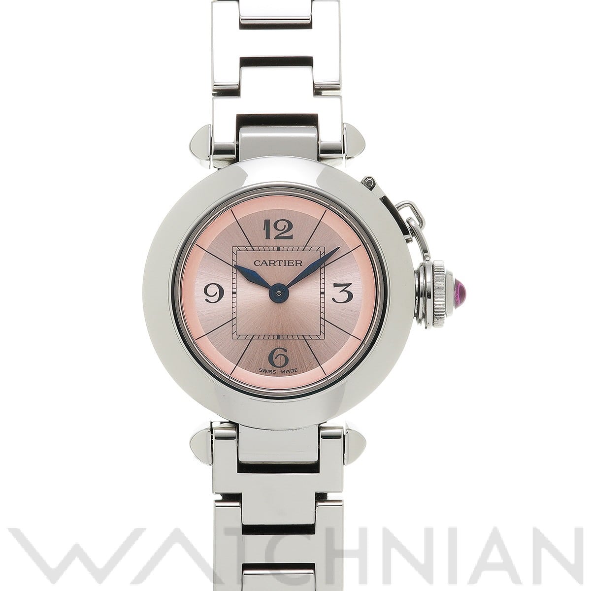 カルティエ / CARTIER ミスパシャ W3140008 ピンク レディース 時計 【中古】【wristwatch】