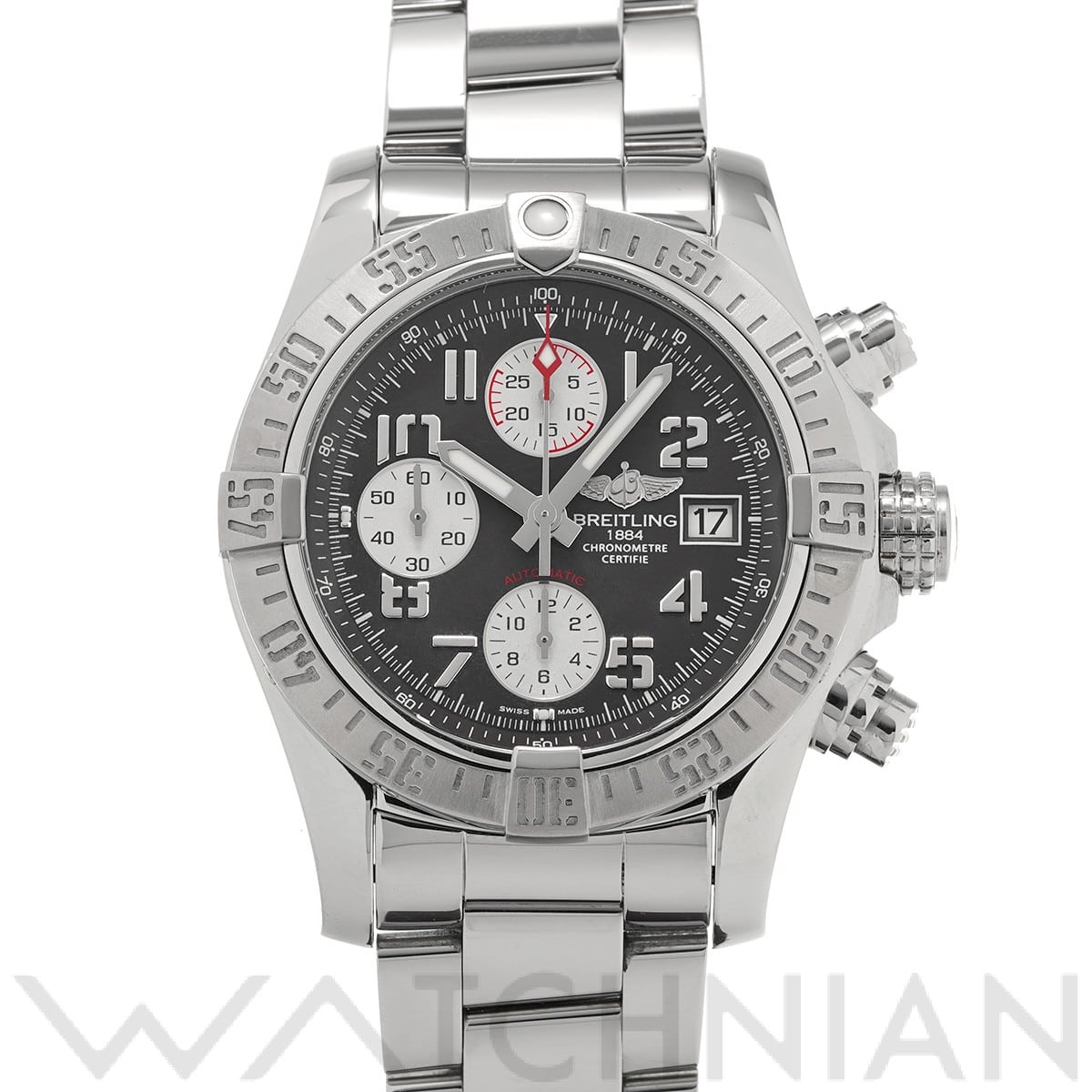 ブライトリング / BREITLING アベンジャーII A1338111/F564 アンスラサイトグレー/シルバー メンズ 時計 【中古】【wristwatch】