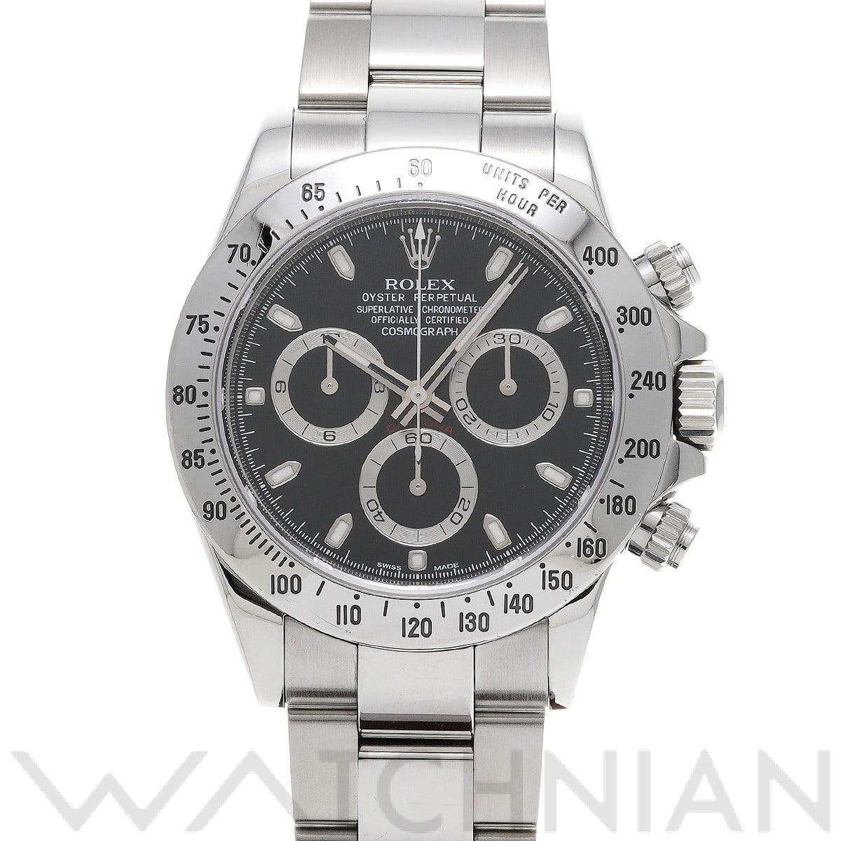 ロレックス コスモグラフ デイトナ 116520 ブラック メンズ 時計 【中古】【wristwatch】
