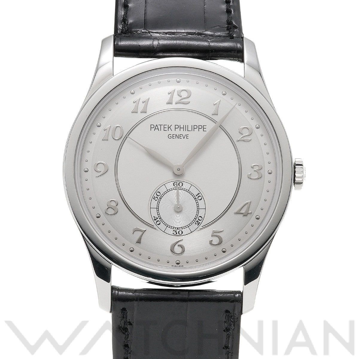 カラトラバ 5196P-001 シルバー パテック フィリップ PATEK PHILIPPE メンズ 【中古】