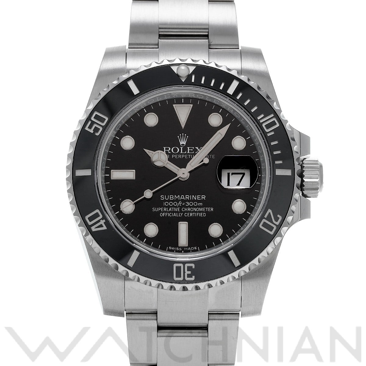 ロレックス サブマリーナ デイト 116610LN ブラック メンズ 時計 【中古】【wristwatch】