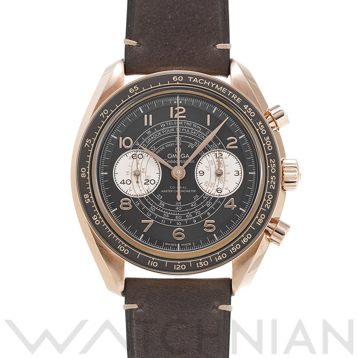オメガ / OMEGA スピードマスター クロノスコープ コーアクシャル マスタークロノメーター 329.92.43.51.10.001 ブラウン/シルバー メンズ 時計 【中古】【wristwatch】