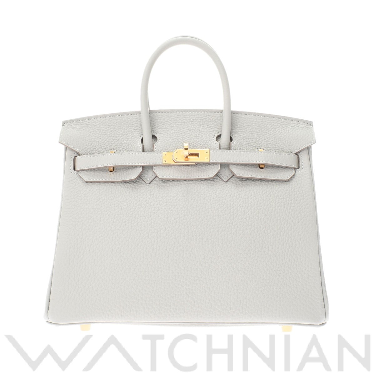 バーキン 25 グリスパール/ゴールド金具 トゴ HERMES エルメス レディース 【新品】