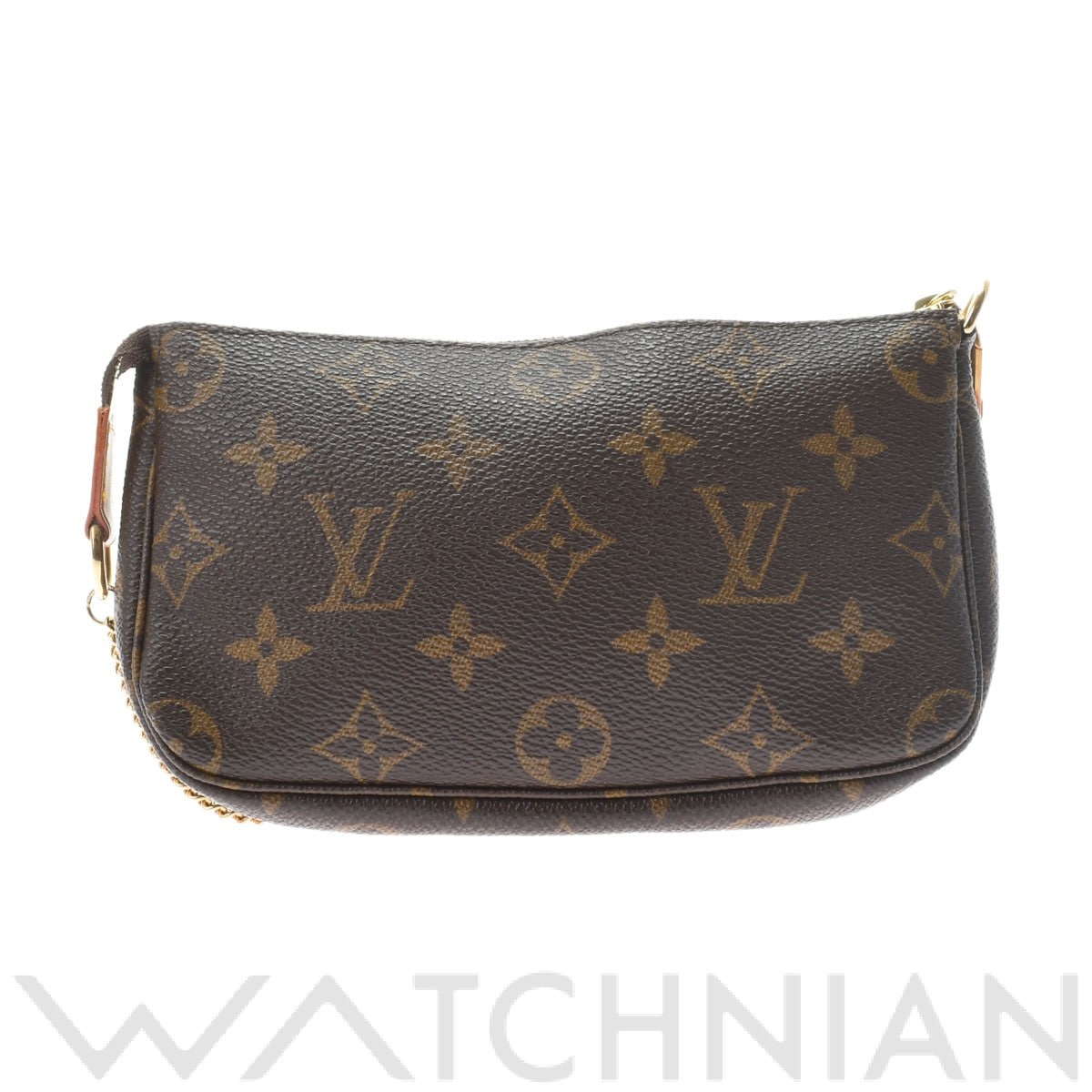 モノグラム ミニポシェットアクセソワール ブラウン M58009 モノグラムキャンバス LOUIS VUITTON ルイ ヴィトン レディース 【中古】