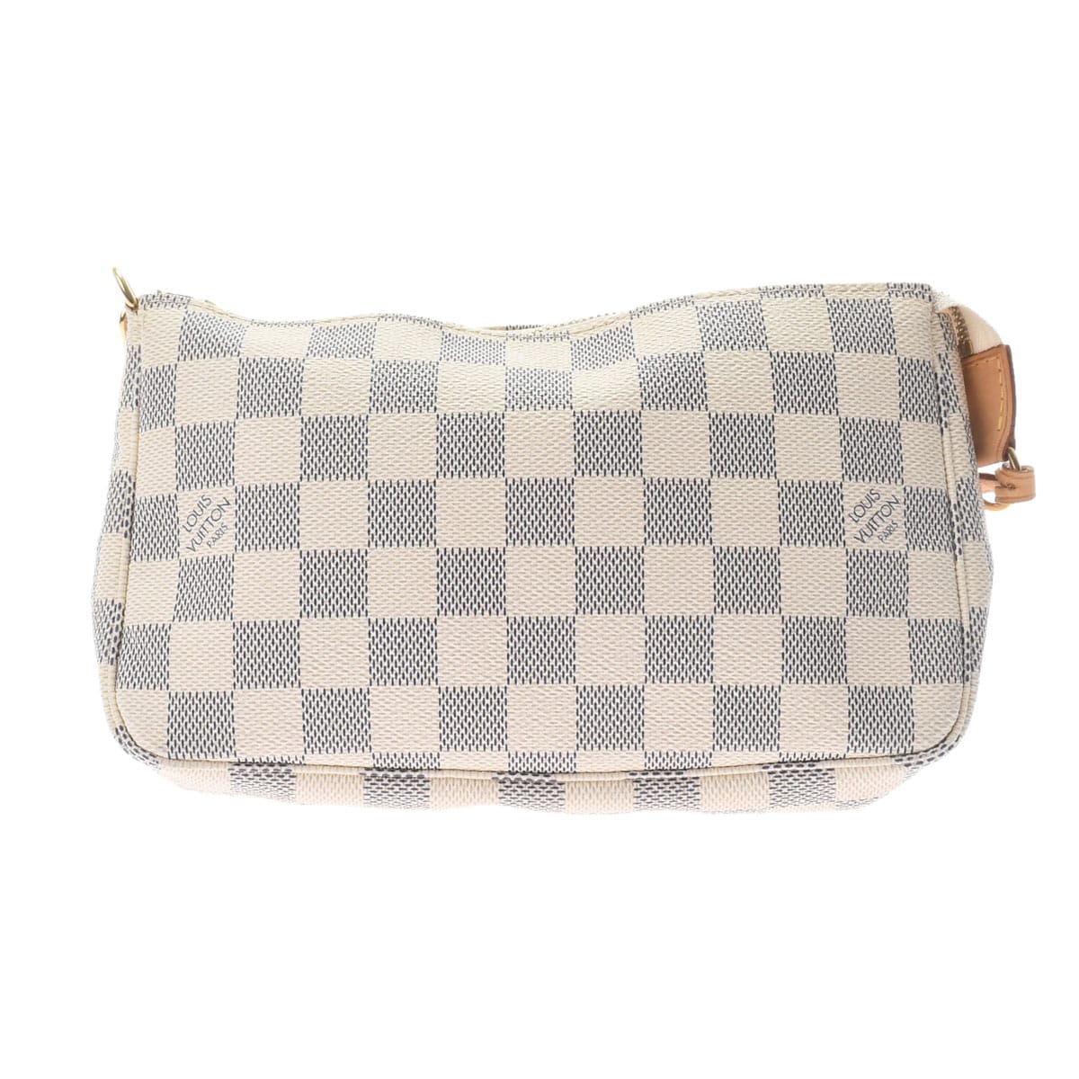 ダミエアズール ポシェットアクセソワール ホワイト N41207 ダミエアズールキャンバス LOUIS VUITTON ルイ ヴィトン レディース 【中古】