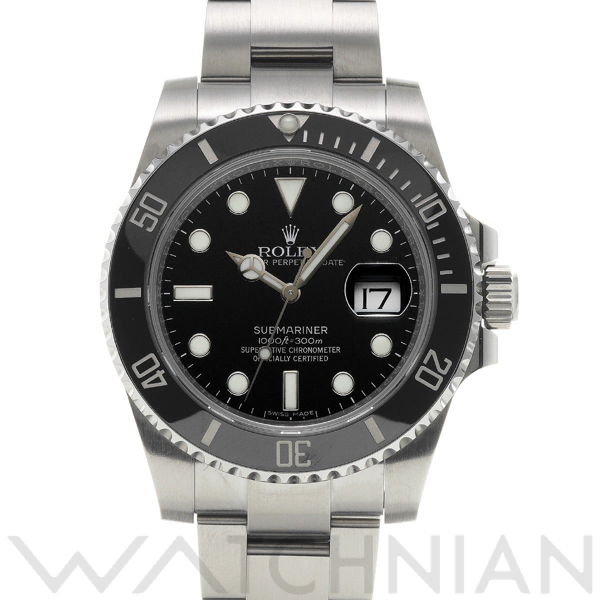 ロレックス サブマリーナ デイト 116610LN ブラック メンズ 時計 【中古】【wristwatch】