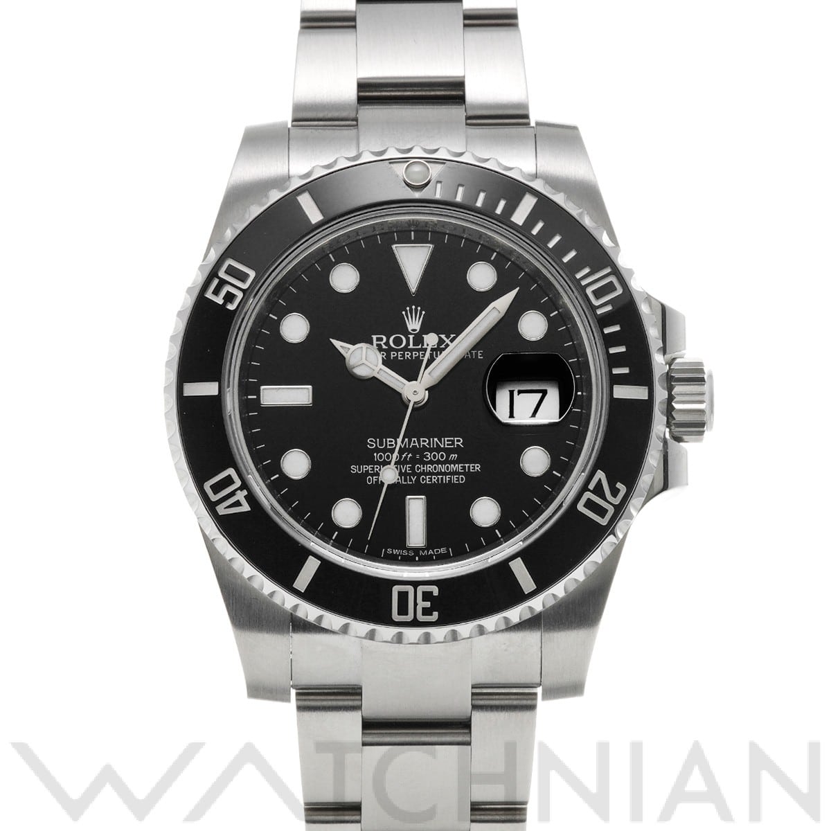 ロレックス サブマリーナ デイト 116610LN ブラック メンズ 時計 【中古】【wristwatch】