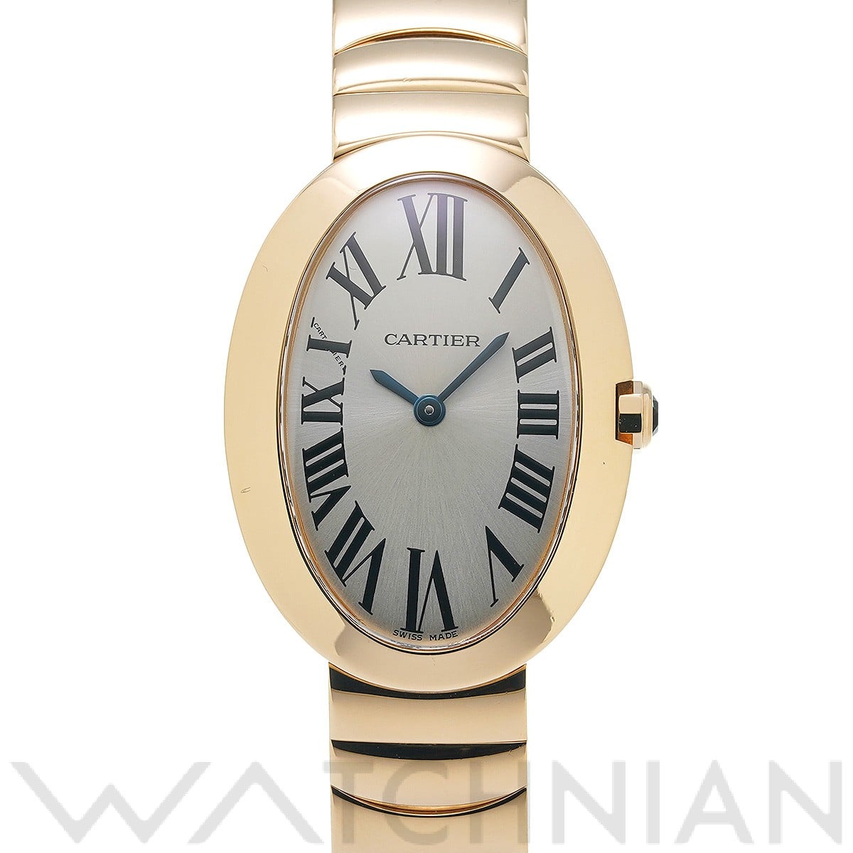 カルティエ ベニュワール SM W8000008 シルバー レディース 時計 【中古】【wristwatch】