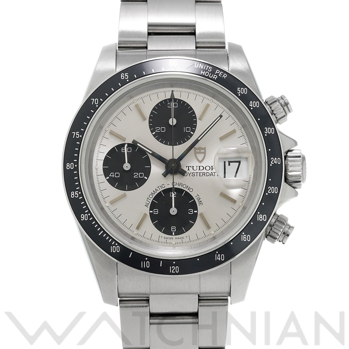 チューダー / チュードル / TUDOR クロノタイム 79260 シルバー/ブラック メンズ 時計 【中古】【wristwatch】