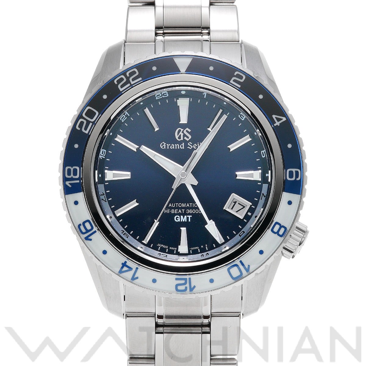 グランドセイコー / Grand Seiko スポーツコレクション メカニカル ハイビート36000 GMT SBGJ237 ミッドナイトブルー メンズ 時計 【中古】【wristwatch】