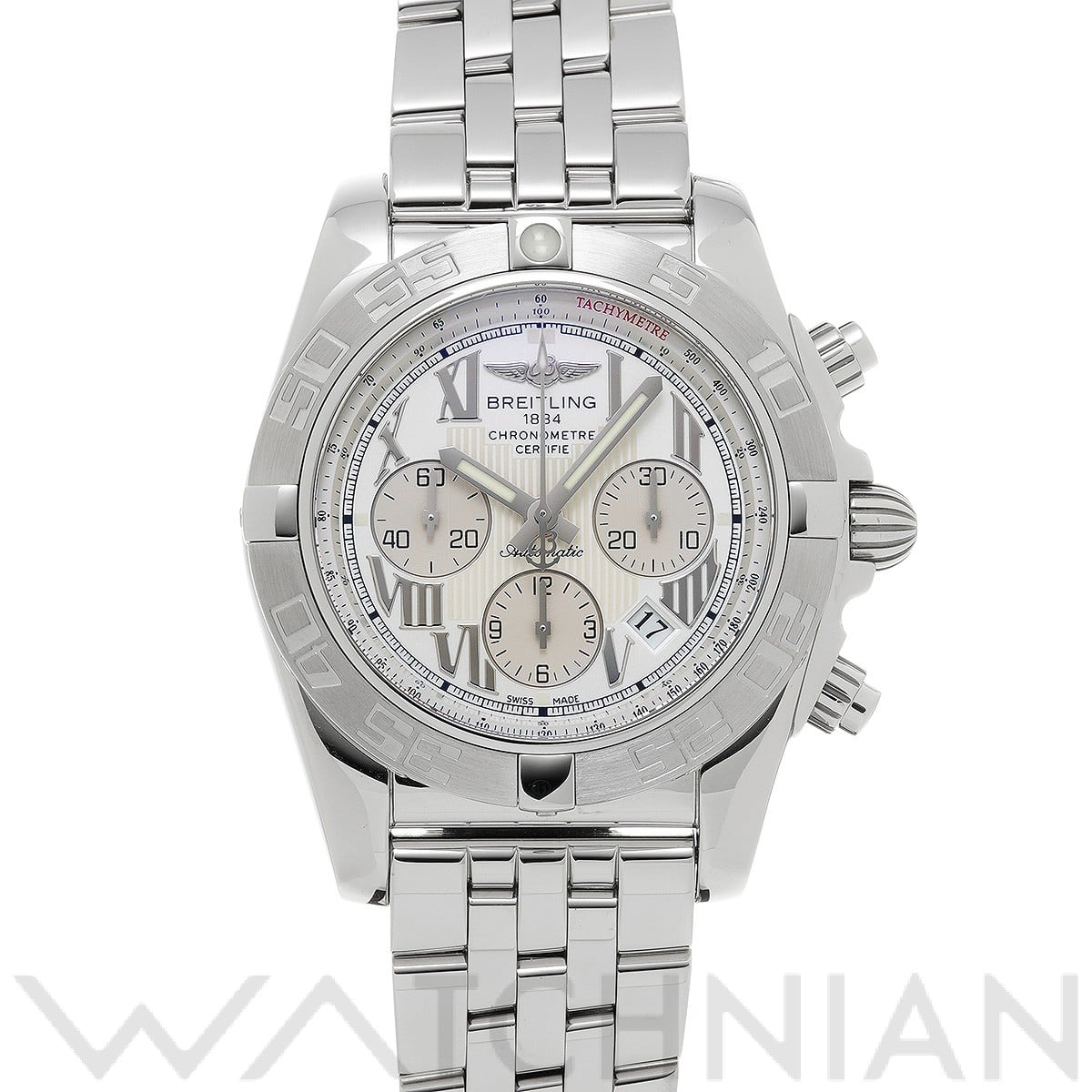 ブライトリング / BREITLING クロノマット 44 AB011011/G676 シルバー メンズ 時計 【中古】【wristwatch】