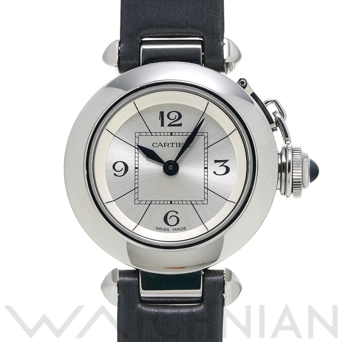 ミスパシャ W3140025 シルバー カルティエ CARTIER レディース 【中古】