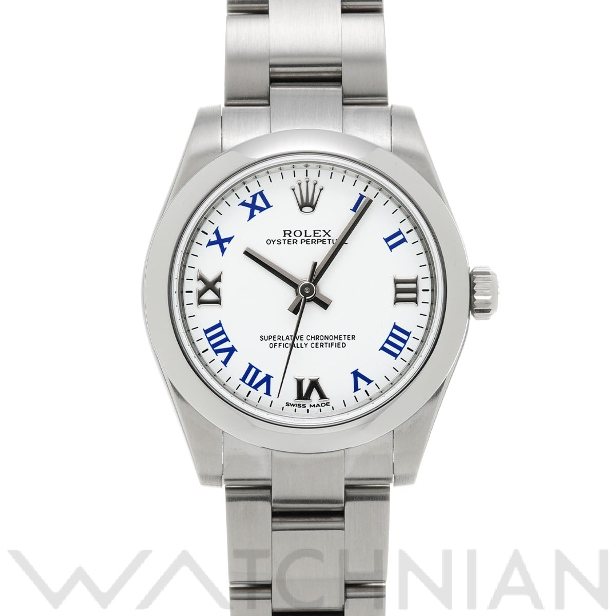 オイスターパーペチュアル 31 177200 ランダムシリアル ホワイト ロレックス ROLEX ユニセックス 【中古】