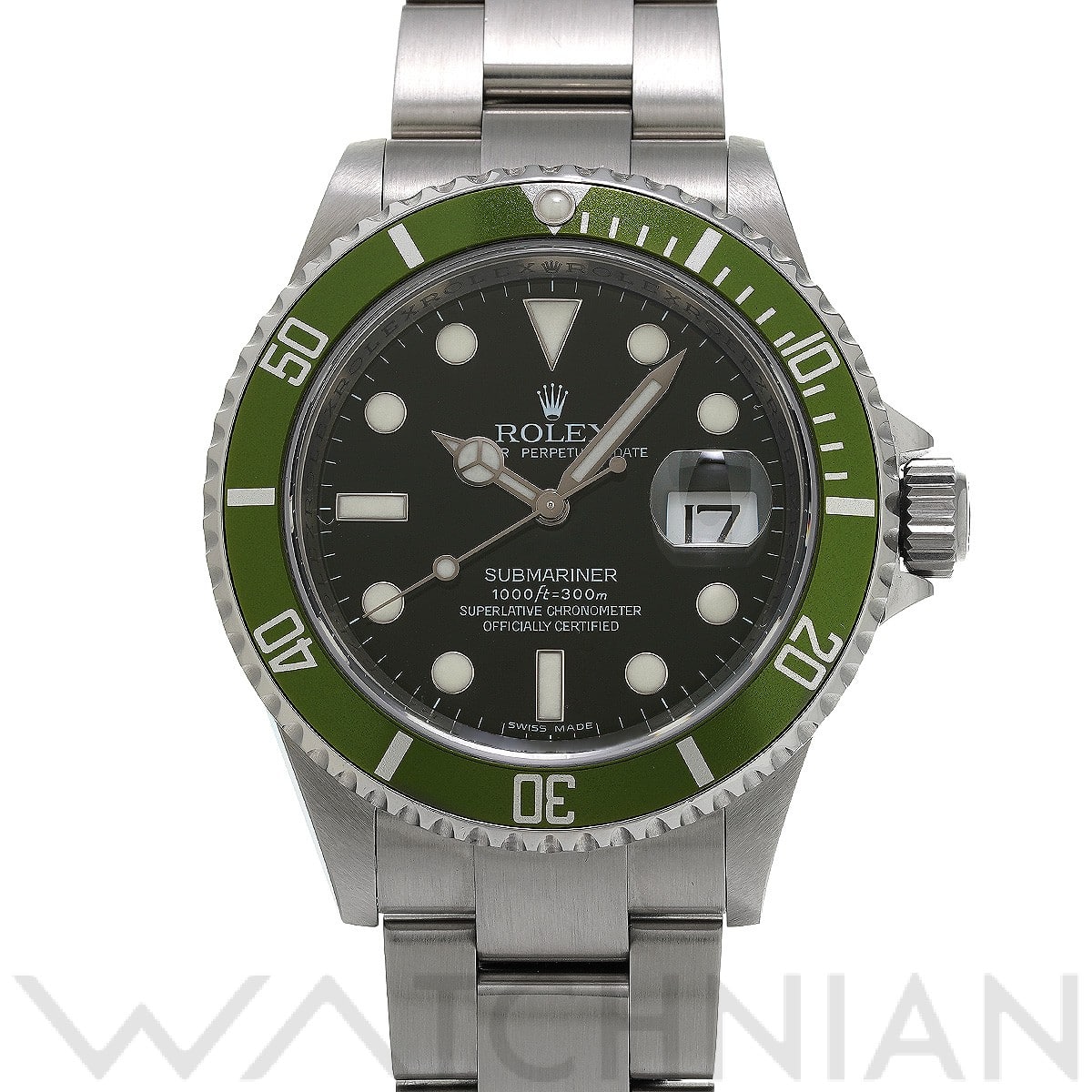 サブマリーナ デイト 16610LV M番(2007年頃製造) ブラック ロレックス ROLEX メンズ 【中古】