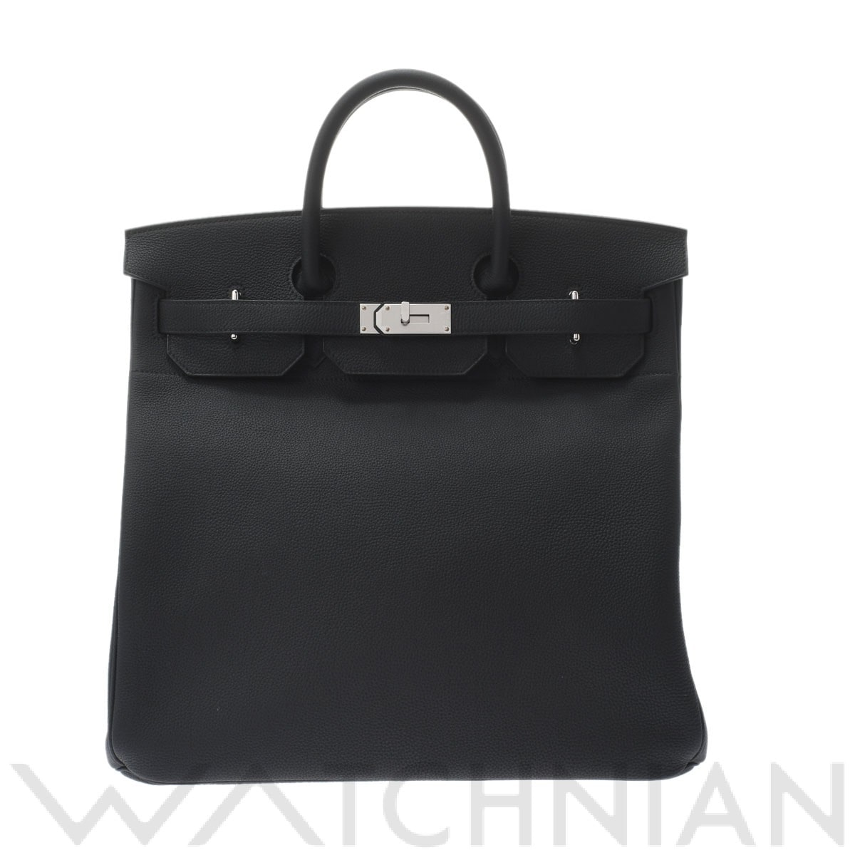 エルメス オータクロア 40 ブラック/パラジウム金具 トゴ ユニセックス バッグ 【未使用】【bag】
