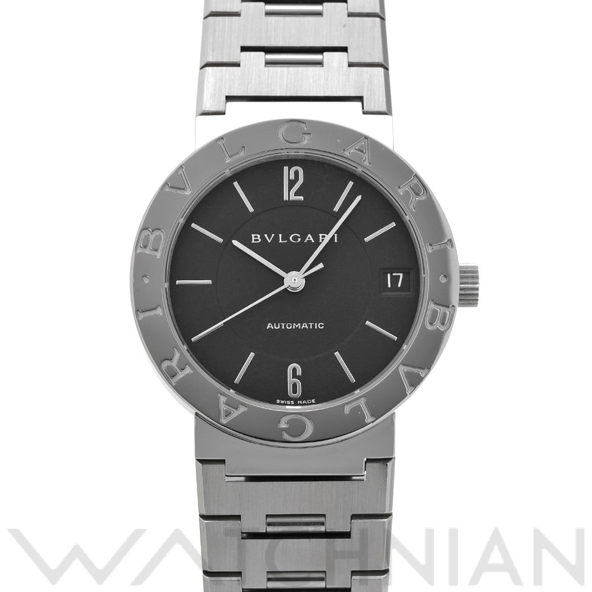 ブルガリ / BVLGARI ブルガリブルガリ BB33SS ブラック ユニセックス 時計 【中古】【wristwatch】