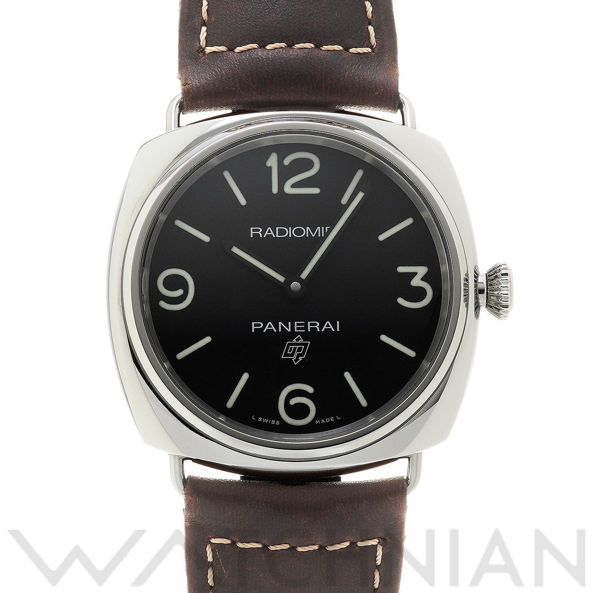 パネライ / PANERAI ラジオミール ベース ロゴ PAM00753 ブラック メンズ 時計 【中古】【wristwatch】