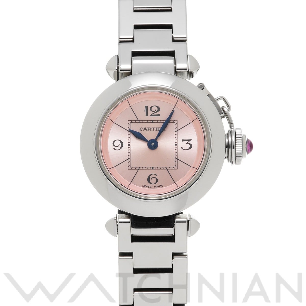 カルティエ / CARTIER ミスパシャ W3140008 ピンク レディース 時計 【中古】【wristwatch】