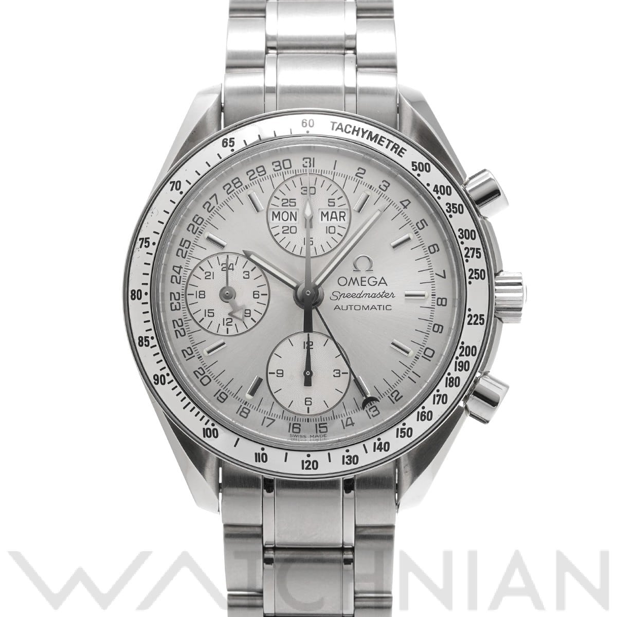 オメガ / OMEGA スピードマスター トリプルカレンダー 3523.30 シルバー メンズ 時計 【中古】【wristwatch】