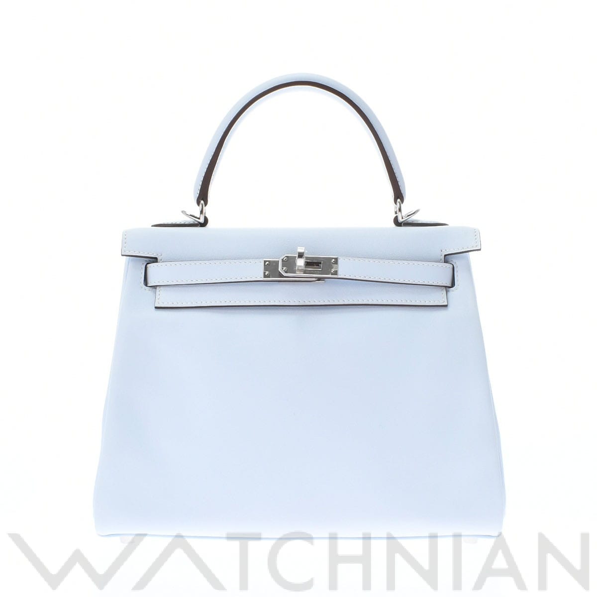 エルメス ケリー 25 内縫い 2WAY ブループリュム/パラジウム金具 ヴォースイフト レディース バッグ 【未使用】【bag】