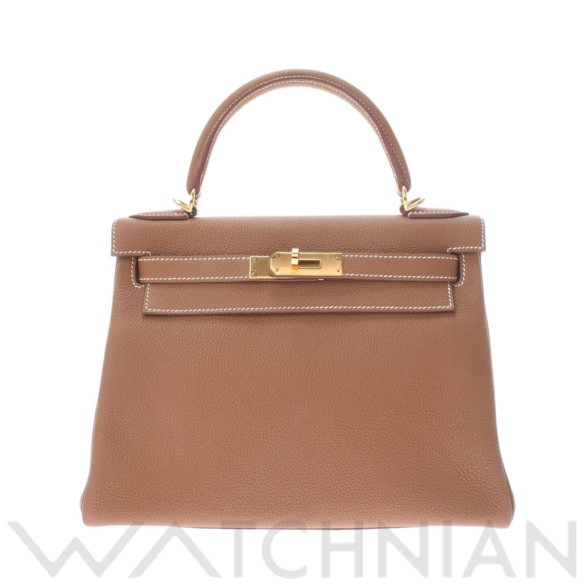 エルメス / HERMES ケリー 28 内縫い ゴールド/ゴールド金具 トゴ レディース バッグ 【未使用】【bag】