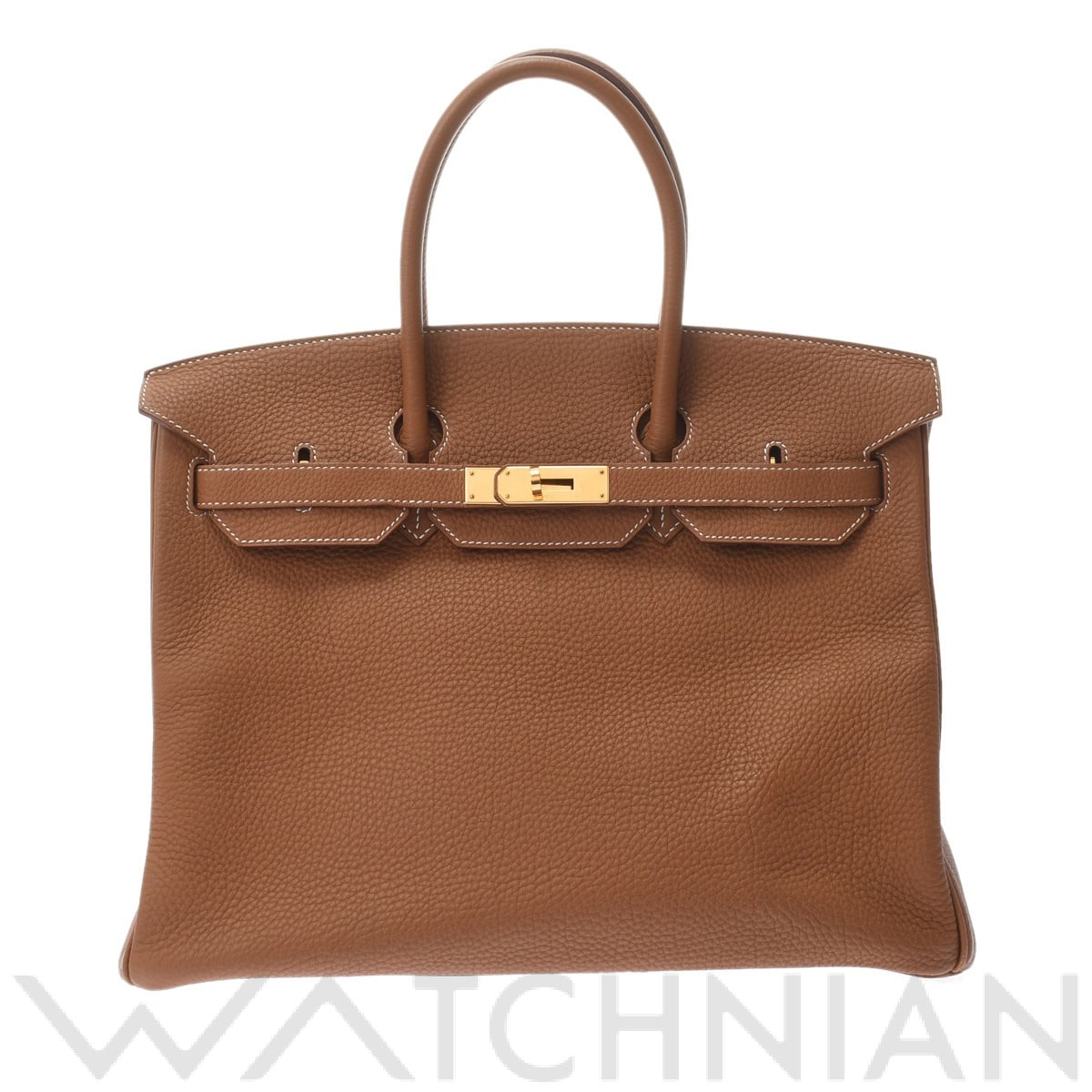 バーキン 35 ゴールド/ゴールド金具 トゴ HERMES エルメス ユニセックス 【中古】