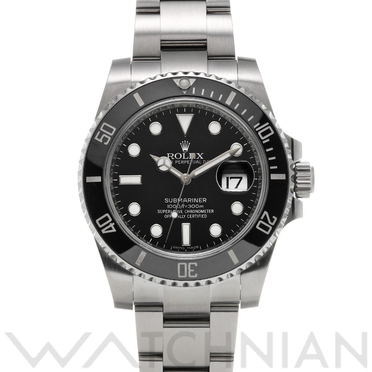 ロレックス サブマリーナ デイト 116610LN ブラック メンズ 時計 【中古】【wristwatch】