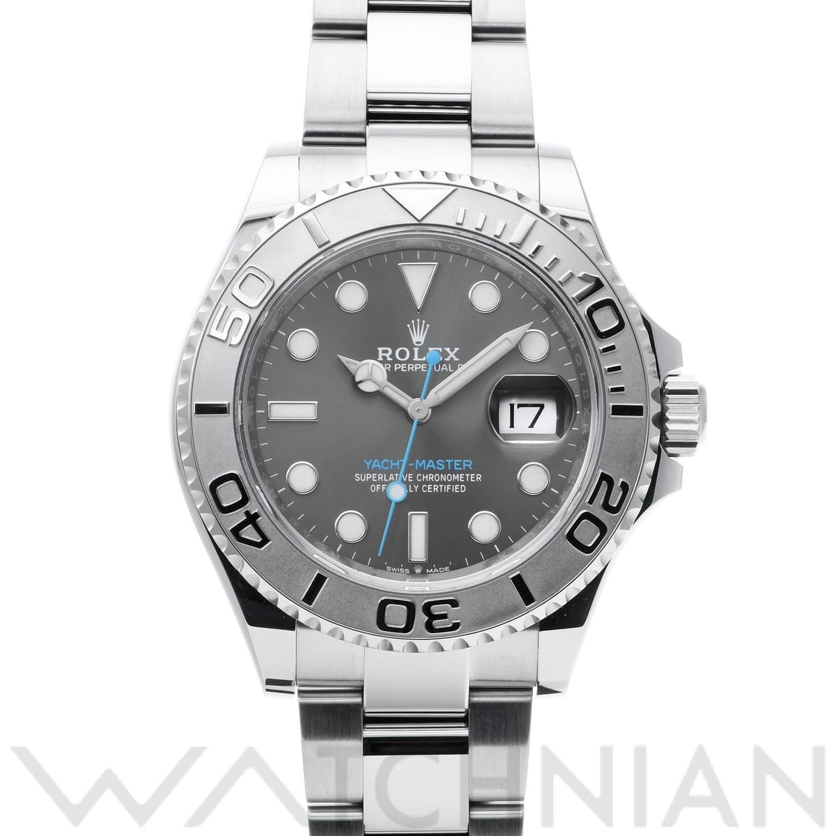 ロレックス ヨットマスター 40 ダークロジウム 126622 スレートグレー メンズ 時計 【中古】【wristwatch】