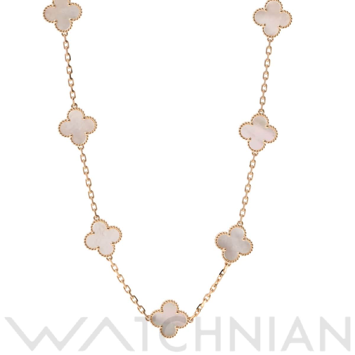 ヴァン クリーフ&アーペル ヴィンテージ アルハンブラ ホワイシェル 20P ゴールド VCARA42100 K18イエローゴールド YG レディース ジュエリー 【中古】【jewelry】