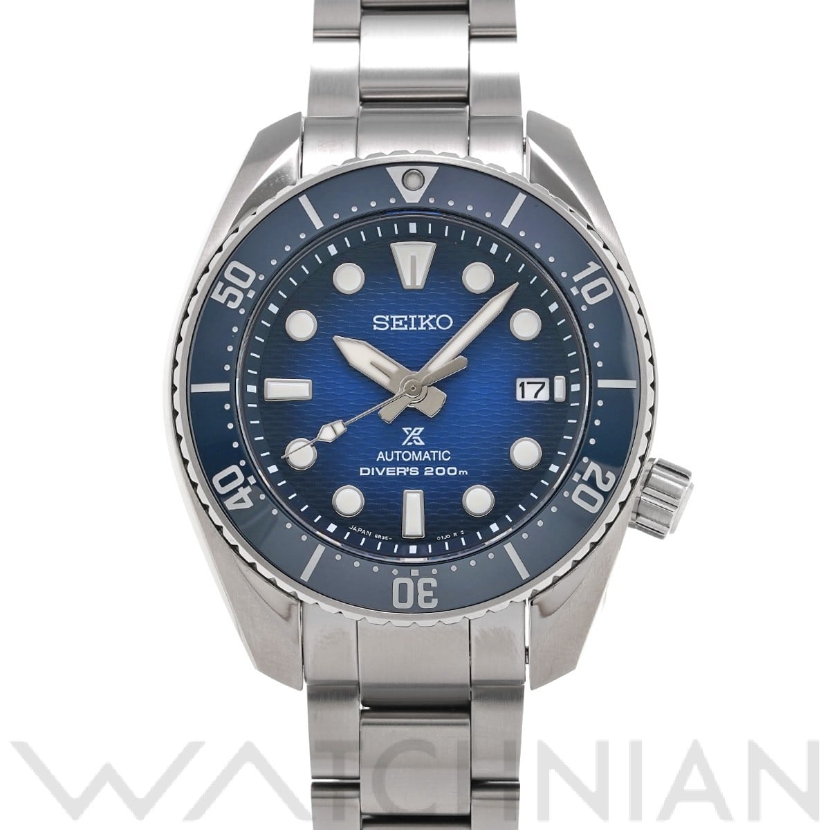セイコー / SEIKO プロスペックス メカニカル ダイバー スキューバ SBDC175 ブルー メンズ 時計 【中古】【wristwatch】