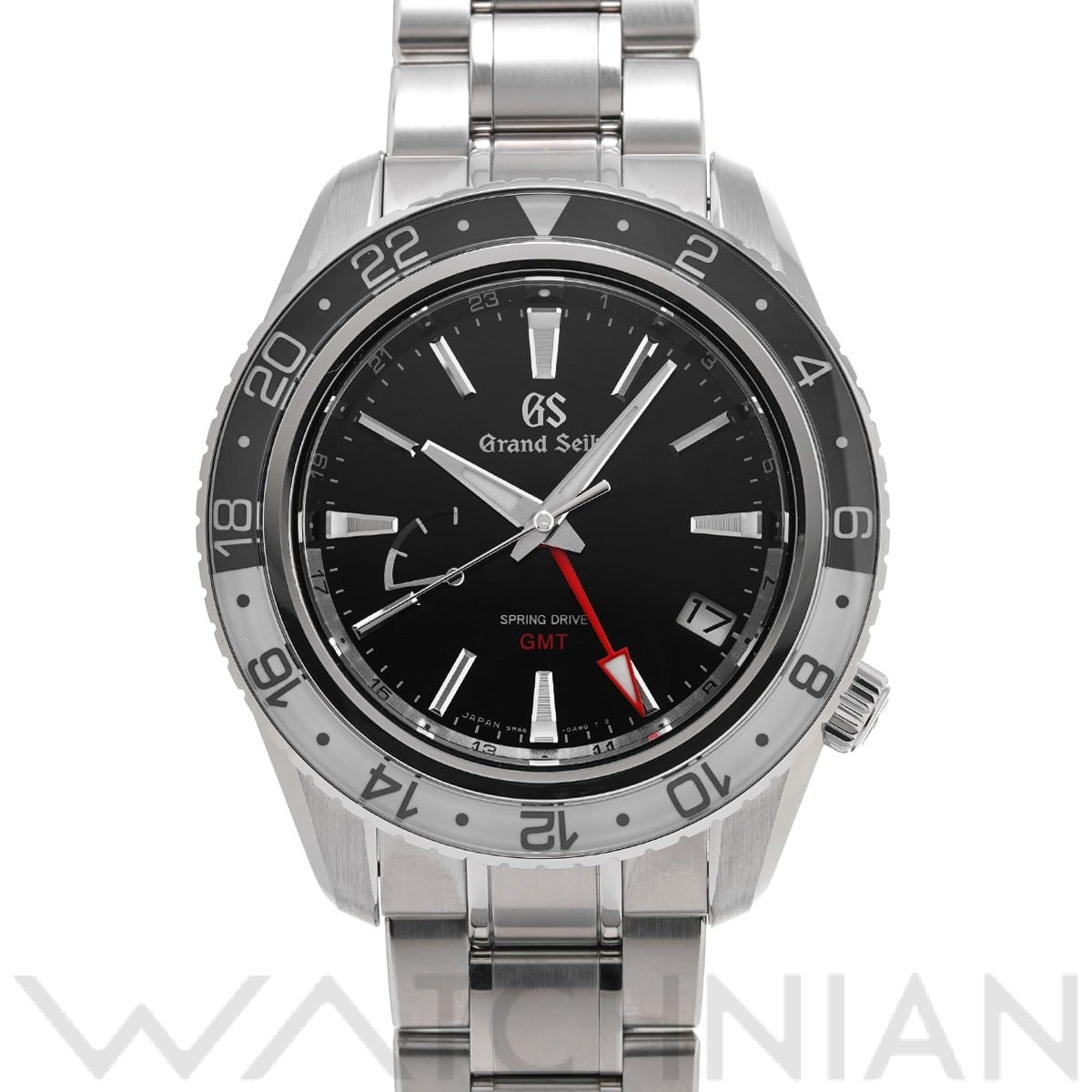 グランドセイコー / Grand Seiko スポーツコレクション スプリングドライブ GMT SBGE277 ブラック メンズ 時計 【中古】【wristwatch】