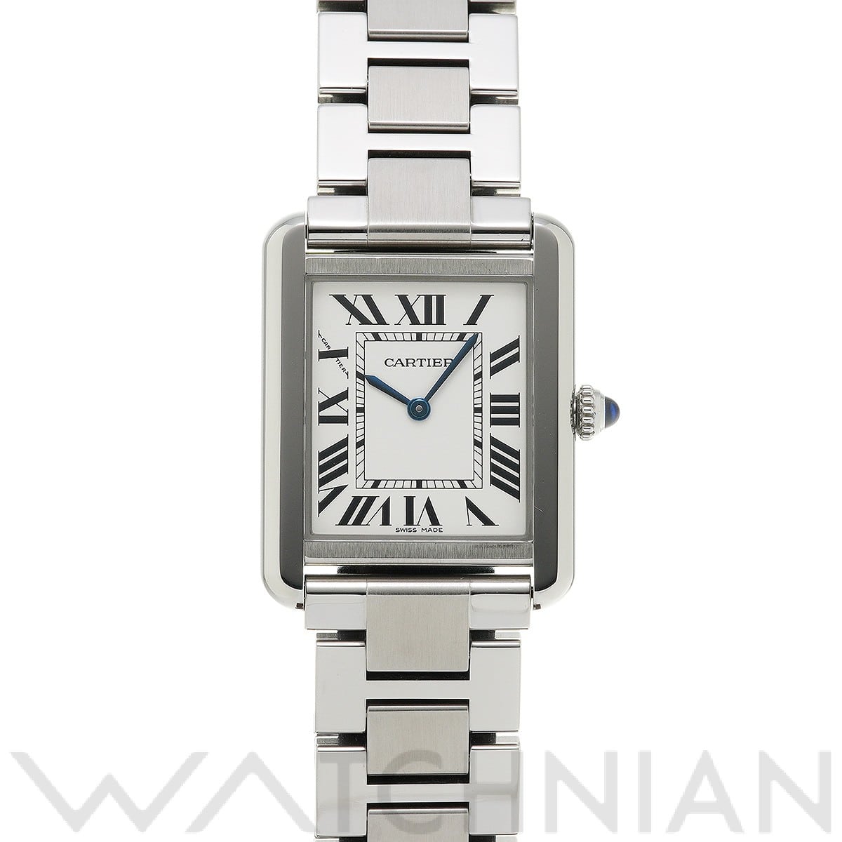 カルティエ / CARTIER タンク ソロ SM W5200013 シルバー レディース 時計 【中古】【wristwatch】