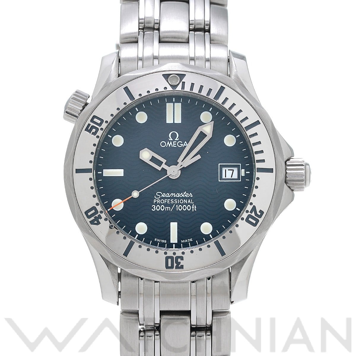 オメガ / OMEGA シーマスター 300 ミッドサイズ 2562.80 ブルー ユニセックス 時計 【中古】【wristwatch】