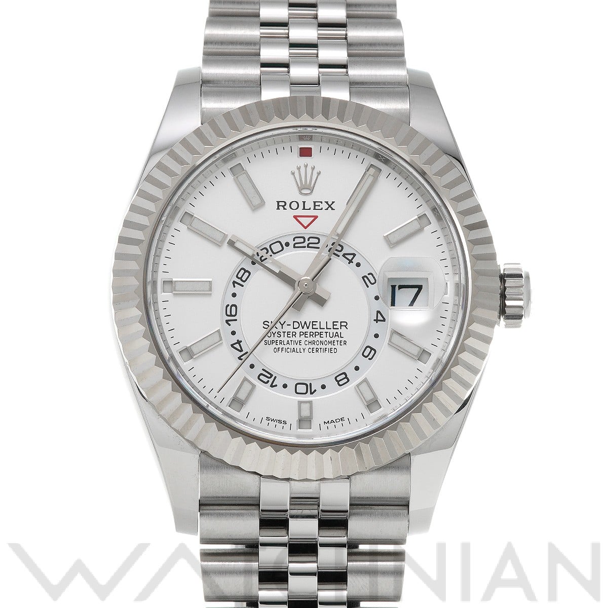 ロレックス / ROLEX スカイドゥエラー 326934 ホワイト メンズ 時計 【中古】【wristwatch】