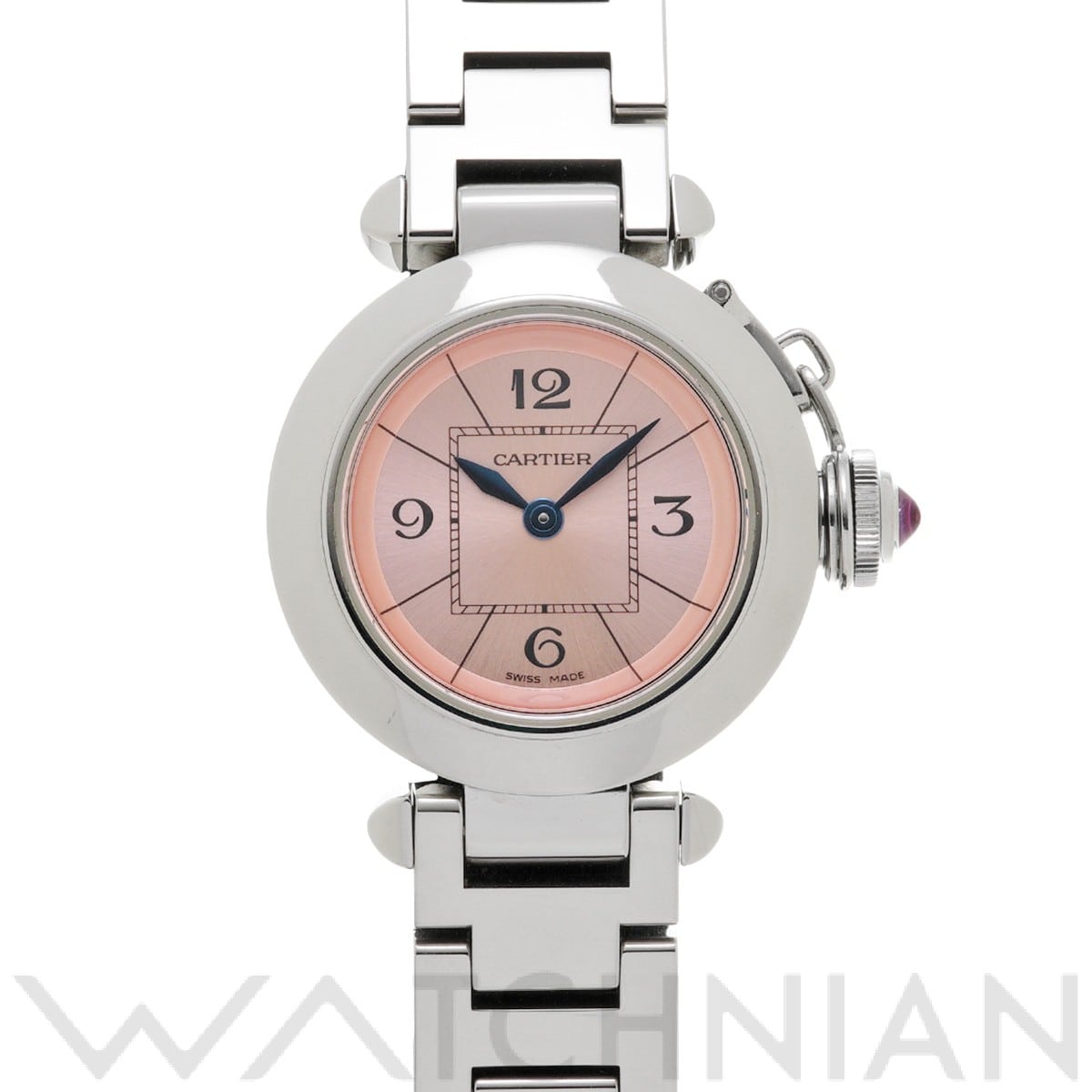 カルティエ / CARTIER ミスパシャ W3140008 ピンク レディース 時計 【中古】【wristwatch】