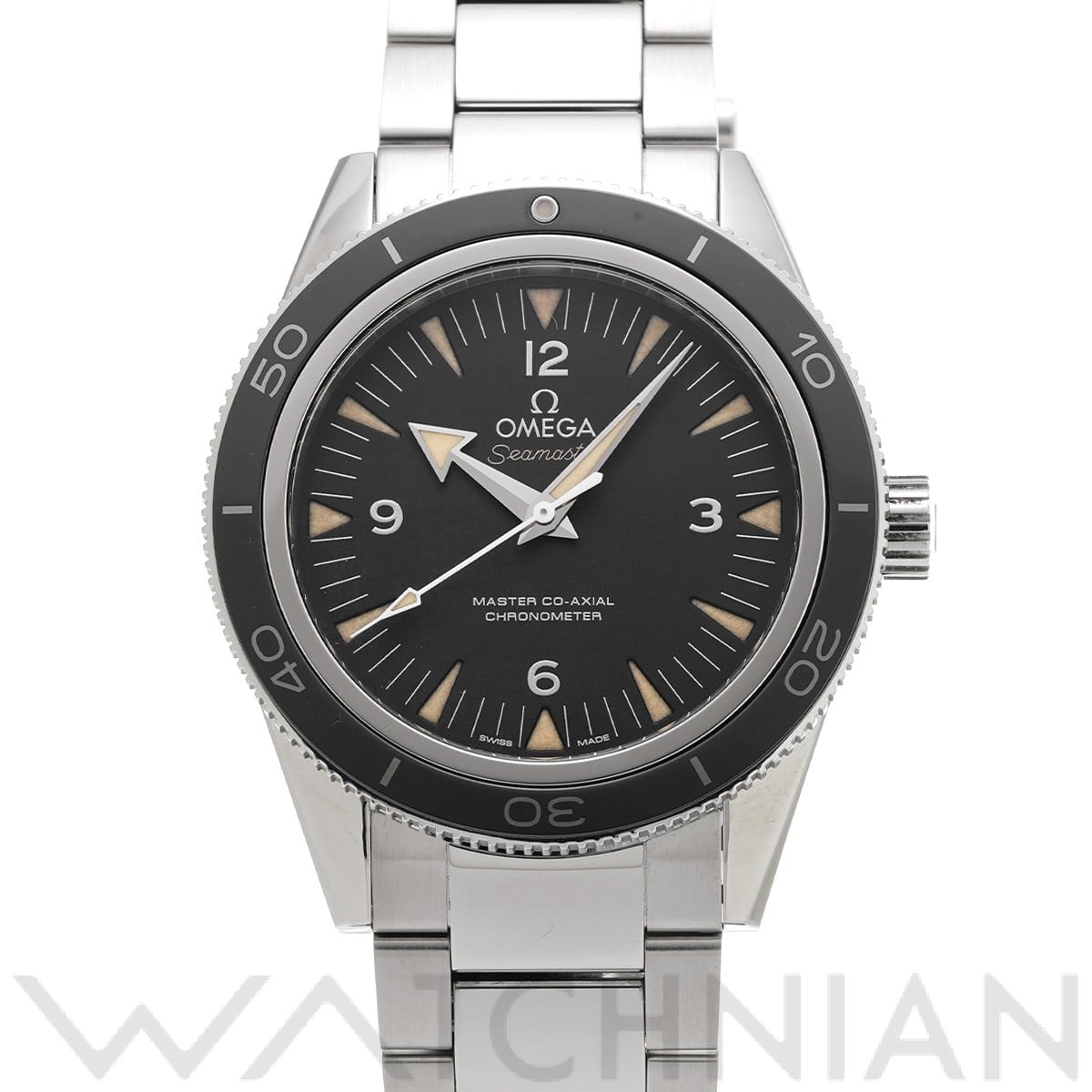 オメガ / OMEGA シーマスター 300 マスターコーアクシャル 233.30.41.21.01.001 ブラック メンズ 時計 【中古】【wristwatch】