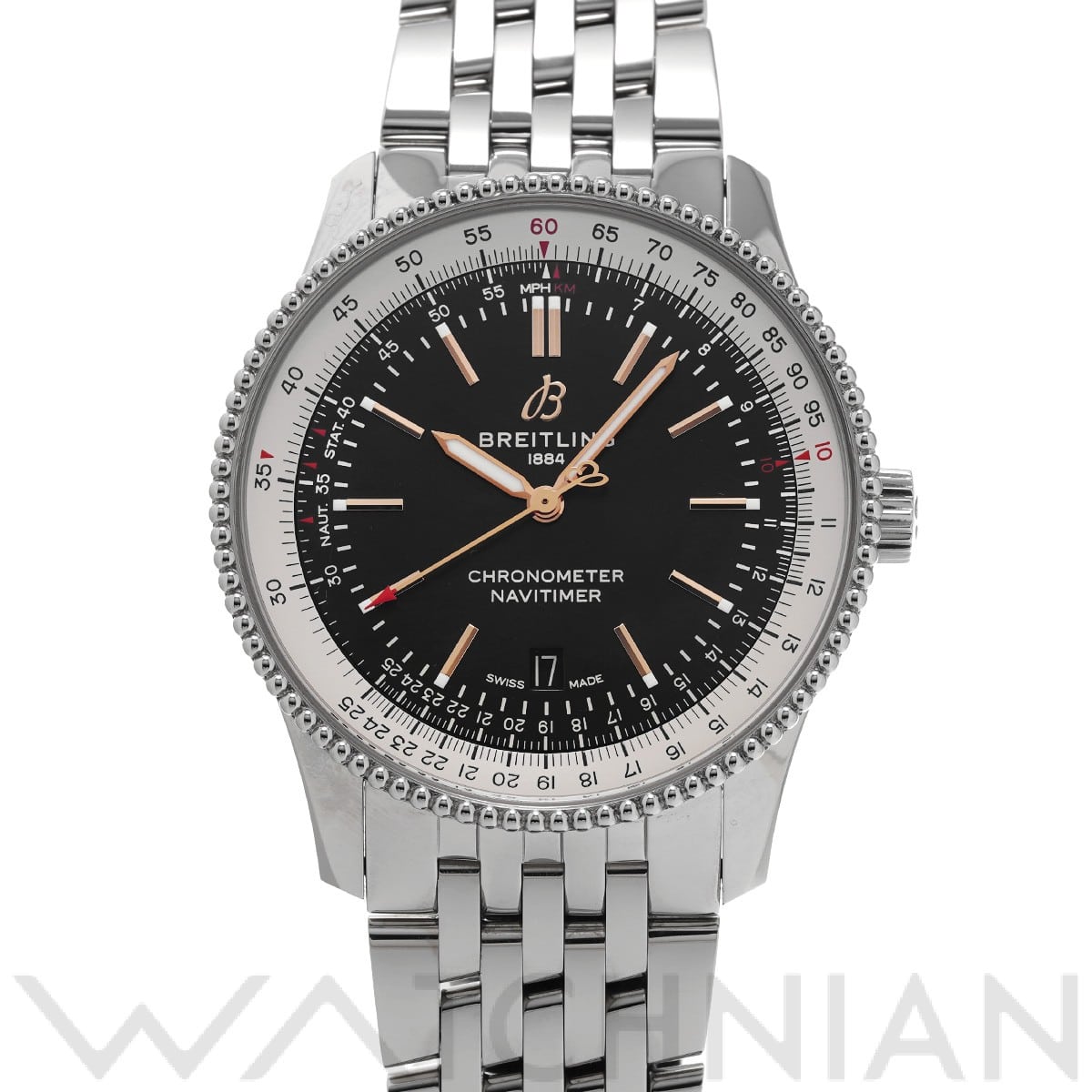 ブライトリング / BREITLING ナビタイマー1 オートマチック 41 A17326211B1A1 ブラック メンズ 時計 【中古】【wristwatch】