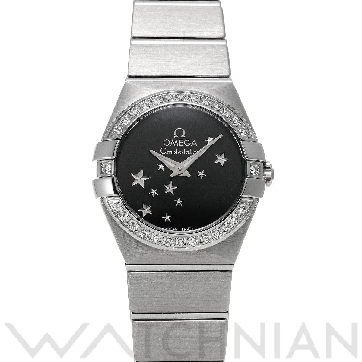 オメガ / OMEGA コンステレーション クォーツ 123.15.24.60.01.001 ブラック レディース 時計 【中古】【wristwatch】